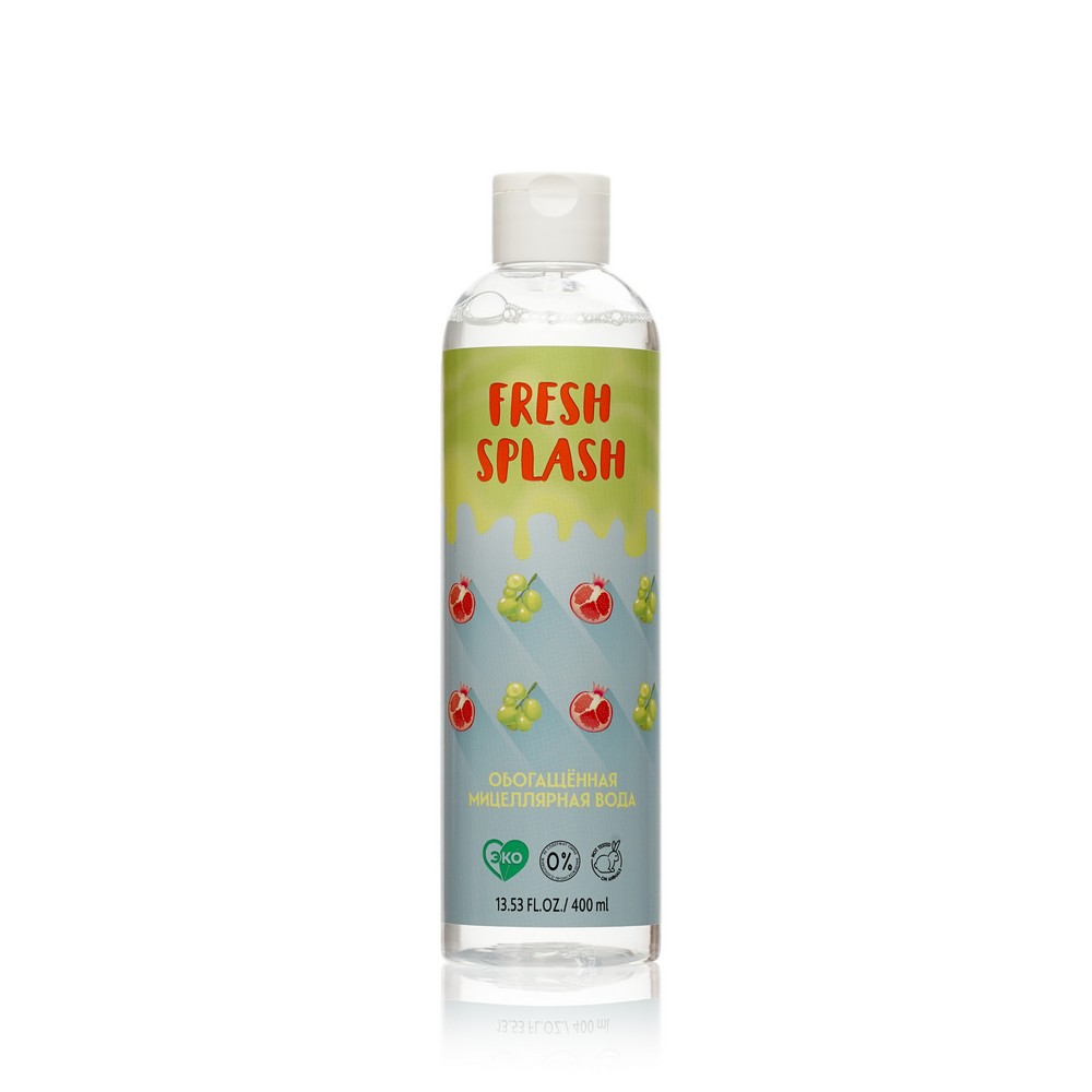 Мицеллярная вода для лица Fresh Splash " обогащенная " 400мл. Фото 1.