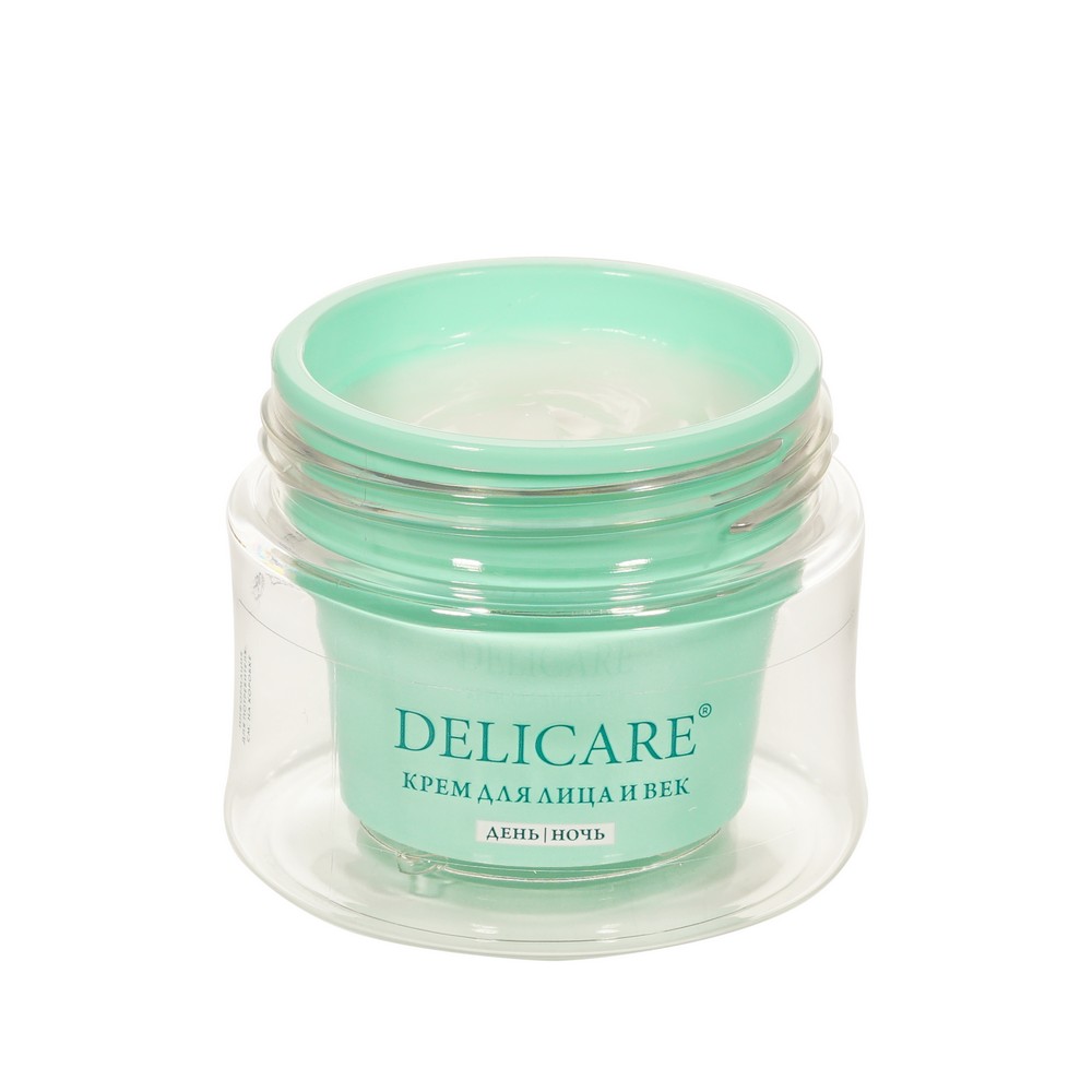 Крем для лица и век Delicare Multicare + Aloe 50мл. Фото 5.