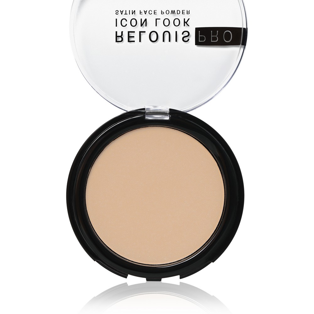 Пудра для лица Relouis PRO Icon Look Satin Face Powder 01 , 9г. Фото 4.