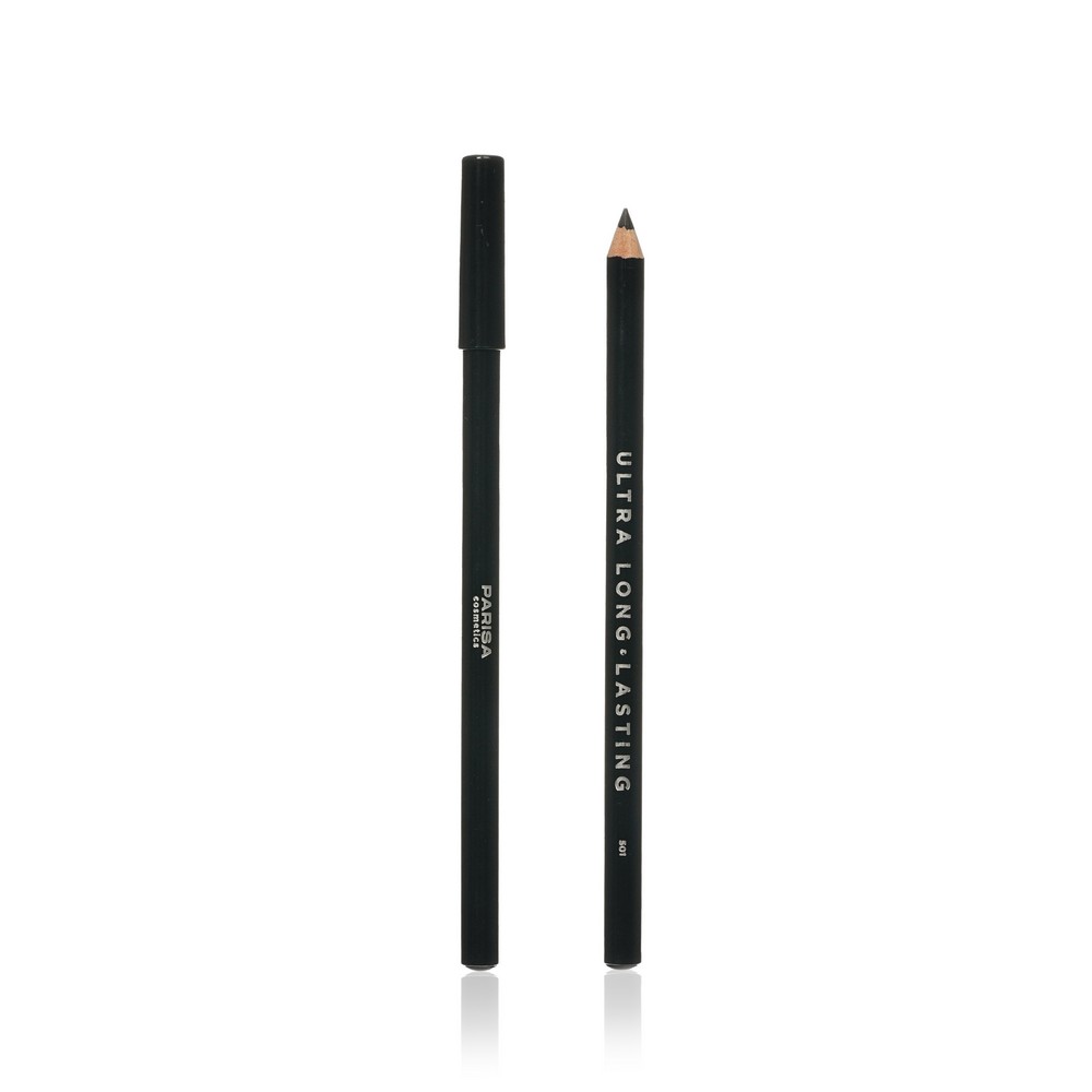 Карандаш для век Parisa Cosmetics 501 , Черный , 1,5г