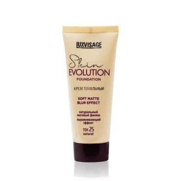 Тональный крем для лица Luxvisage Skin Evolution " Soft matte blur effect " 25 Natural 35г.