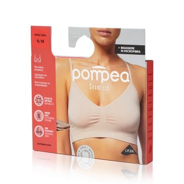 Женский бюстгалтер Pompea Seamless Brassiere , Skinny , S/M.