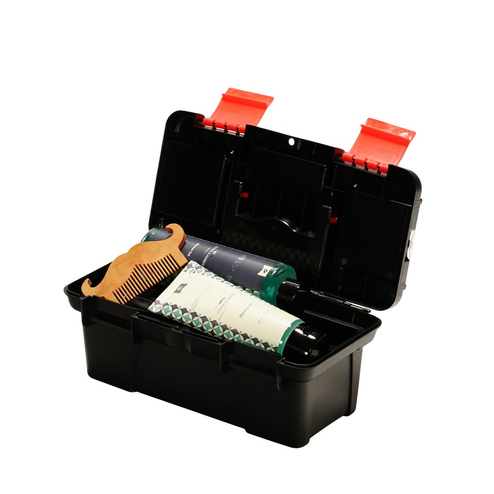 Мужской подарочный набор Men's Luxury ( гель для душа 200мл + гель для бритья 100мл + расческа для волос ). Фото 6.