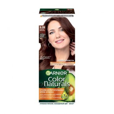 Крем - краска Garnier Color Naturals стойкая для волос 5.25 Горячий шоколад.