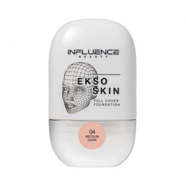 Тональная основа для лица с высокой степенью покрытия Influence Beauty Ekso Skin 04 25мл.