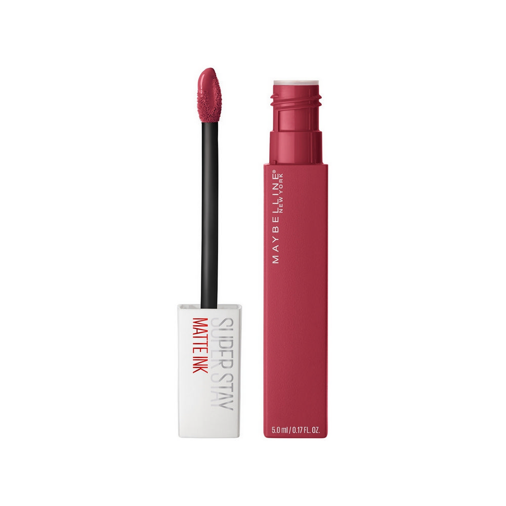Жидкая матовая помада для губ Maybelline New York Super Stay Matte Ink 80 Властитель 5мл. Фото 2.
