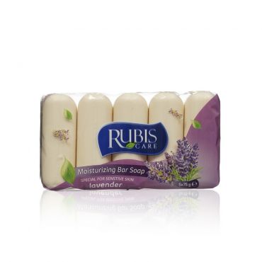 Мыло туалетное Rubis " Lavender " 5*75г.