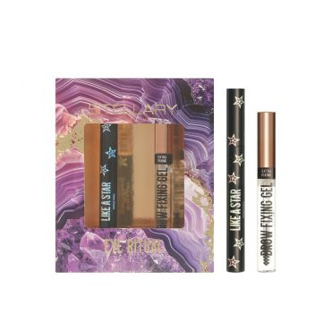 Подарочный набор Stellary ( тушь для ресниц Like a Star 01 9мл + гель для бровей Brow Fixing Gel 8мл ).