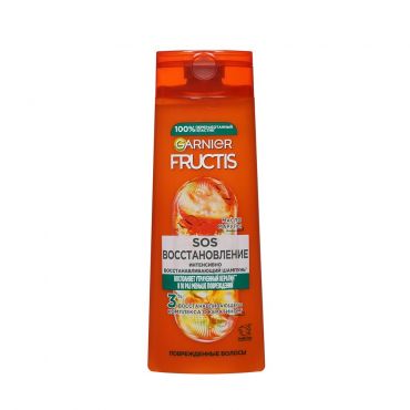 Шампунь Garnier Fructis SOS восстановление укрепляющий для секущихся для очень поврежденных волос 400мл.