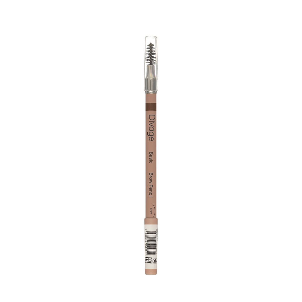 Карандаш для бровей Divage Basic Brow Pencil 02 1,1г. Фото 4.