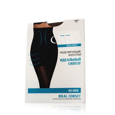 Женские колготки Atto Ideal Body Corset 40den Daino 4 размер.