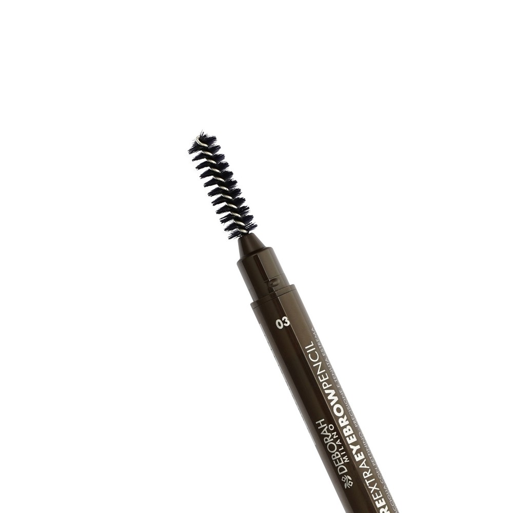 Стойкий карандаш для бровей DEBORAH Milano 24ORE Extra Eyebrow Pencil 03 0,22г. Фото 6.