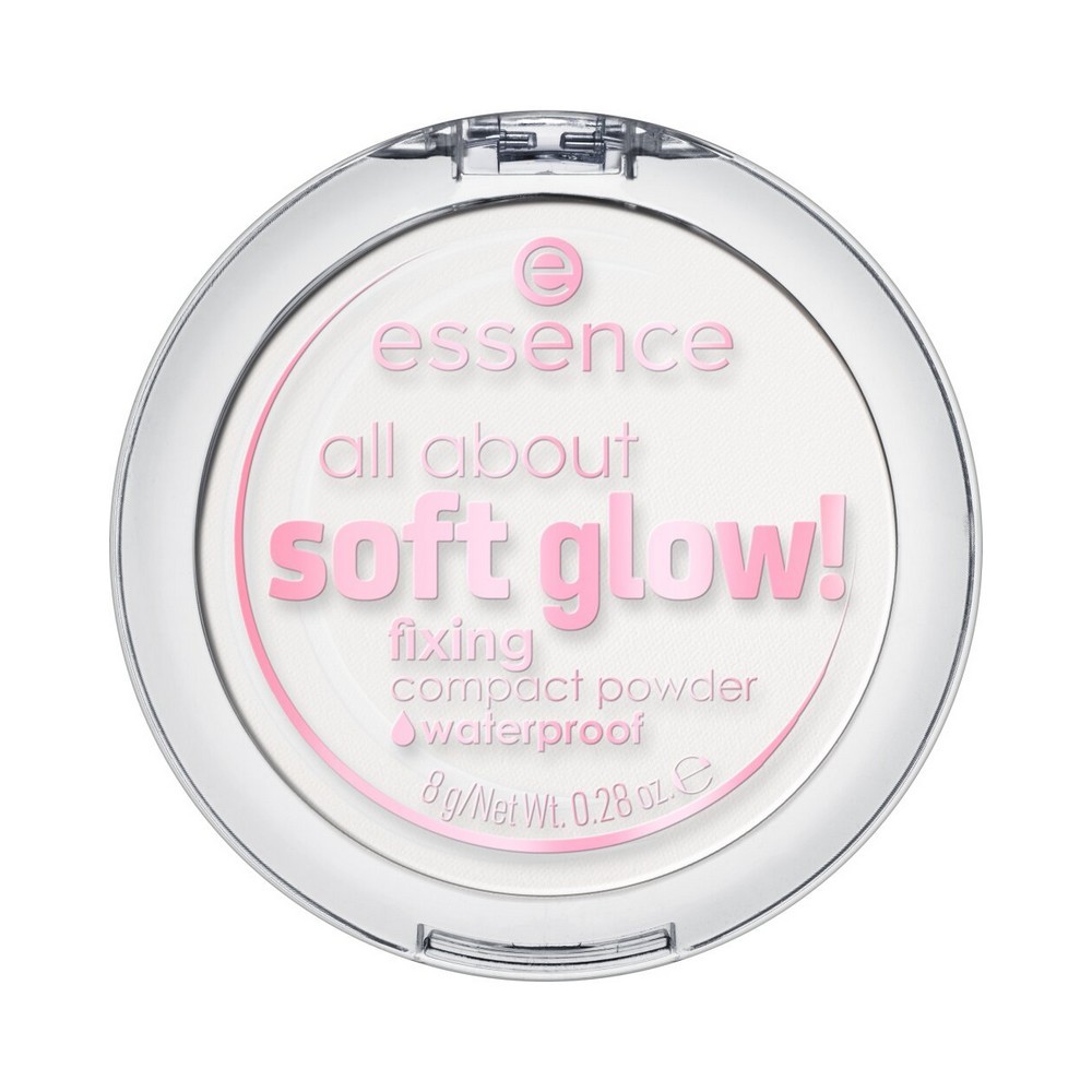 Фиксирующая пудра для лица с эффектом сияния Essence All about soft glow! 8г. Фото 1.