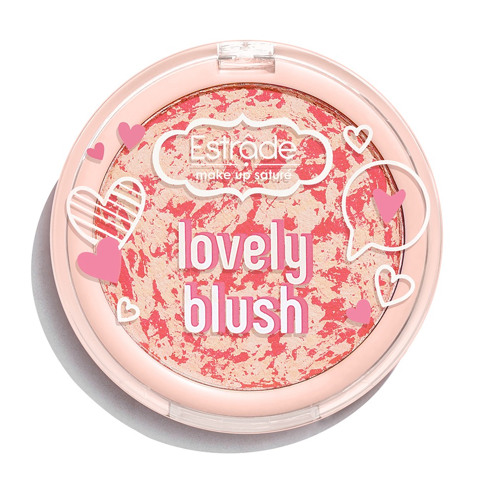 Румяна для лица Estrade Lovely Blush 201 5г. Фото 1.