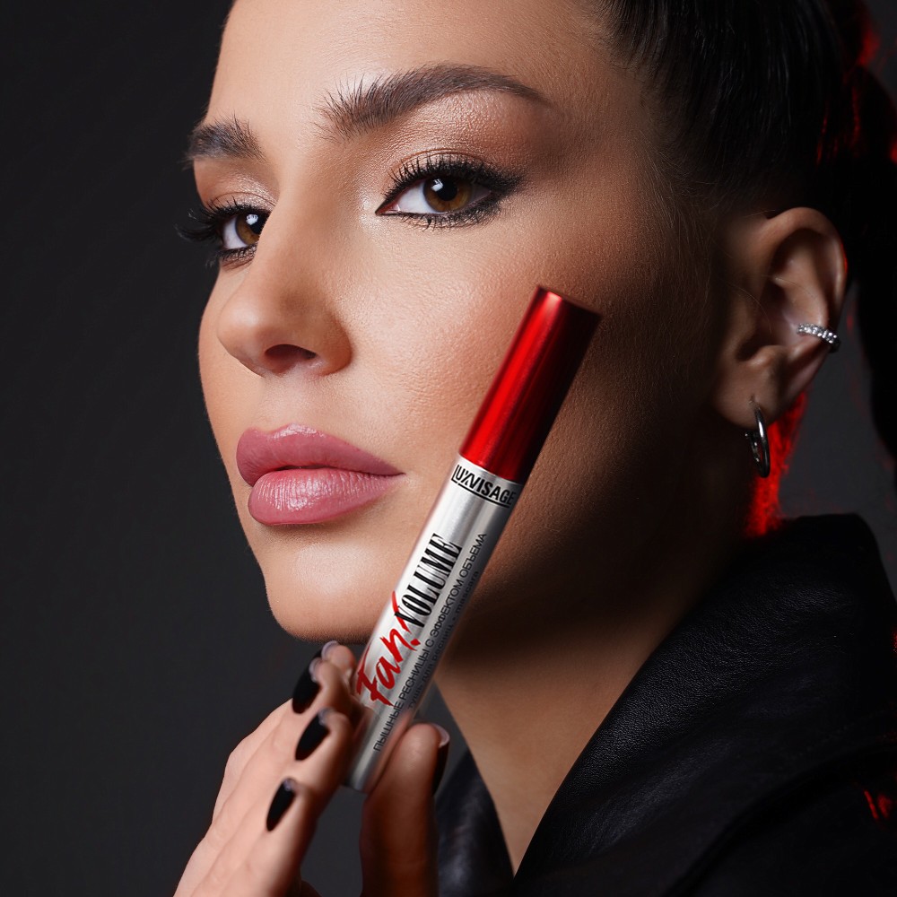 Тушь для ресниц Luxvisage Fan! Volume Черная 9г. Фото 6.