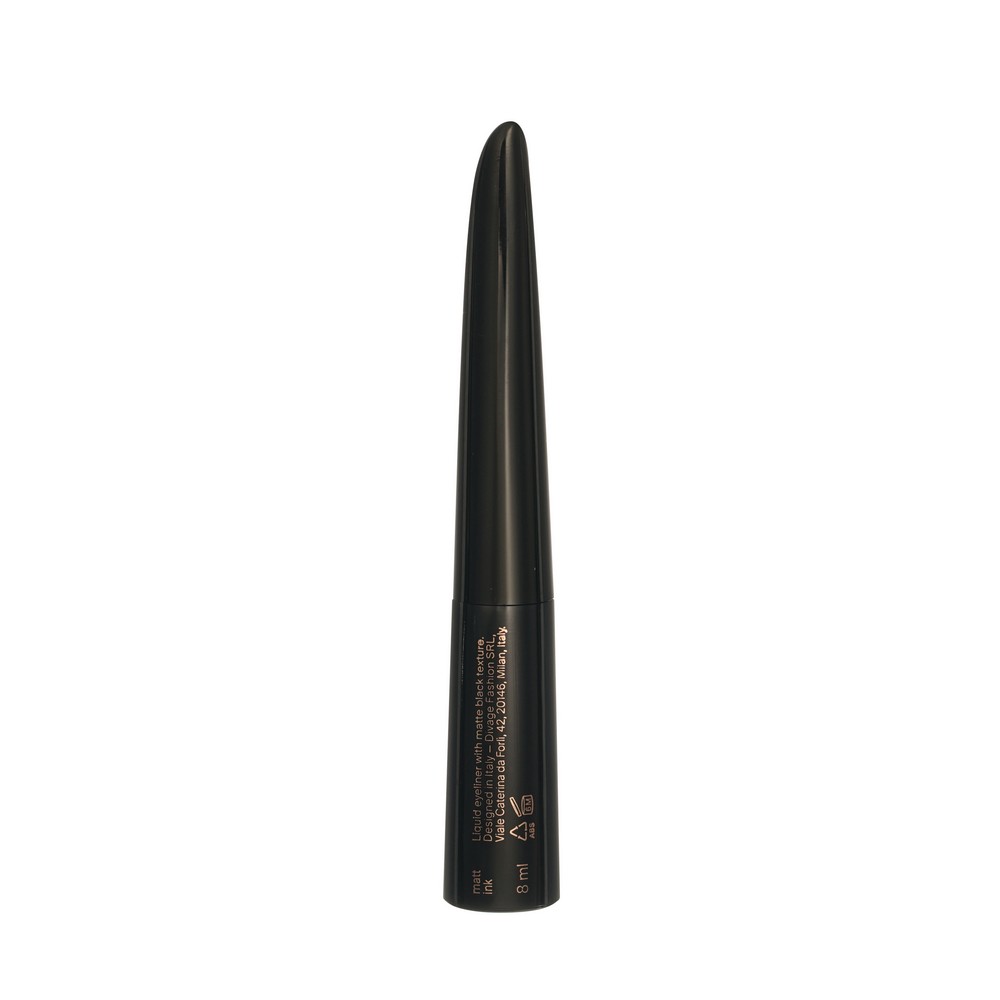 Подводка для век Divage Matt Ink liquid eyeliner 01 Черная 8мл. Фото 3.