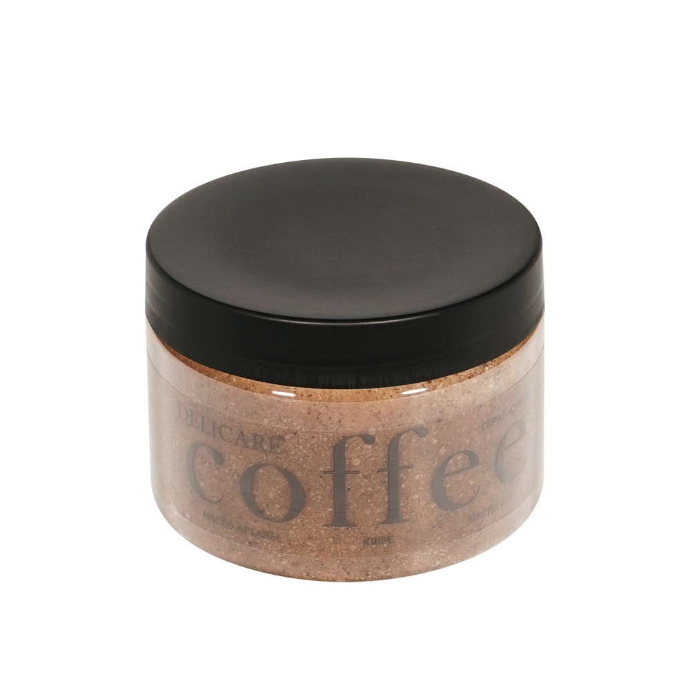 Скраб - суфле для тела Delicare Coffee 320г. Фото 4.