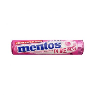 Жевательная резинка Mentos Pure Fresh Тутти-фрути 15,5г.