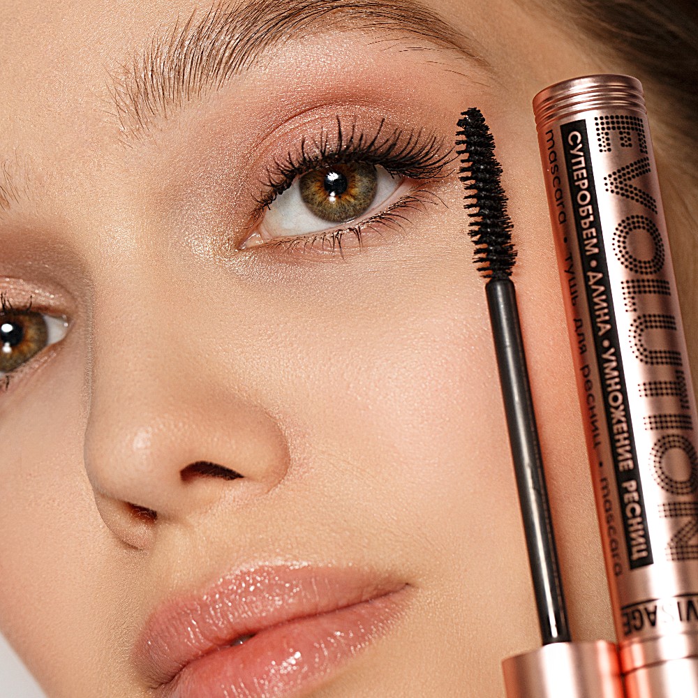 Тушь для ресниц Luxvisage Evolution " суперобъём-длина-умножение ресниц " , Черный , 8г. Фото 6.