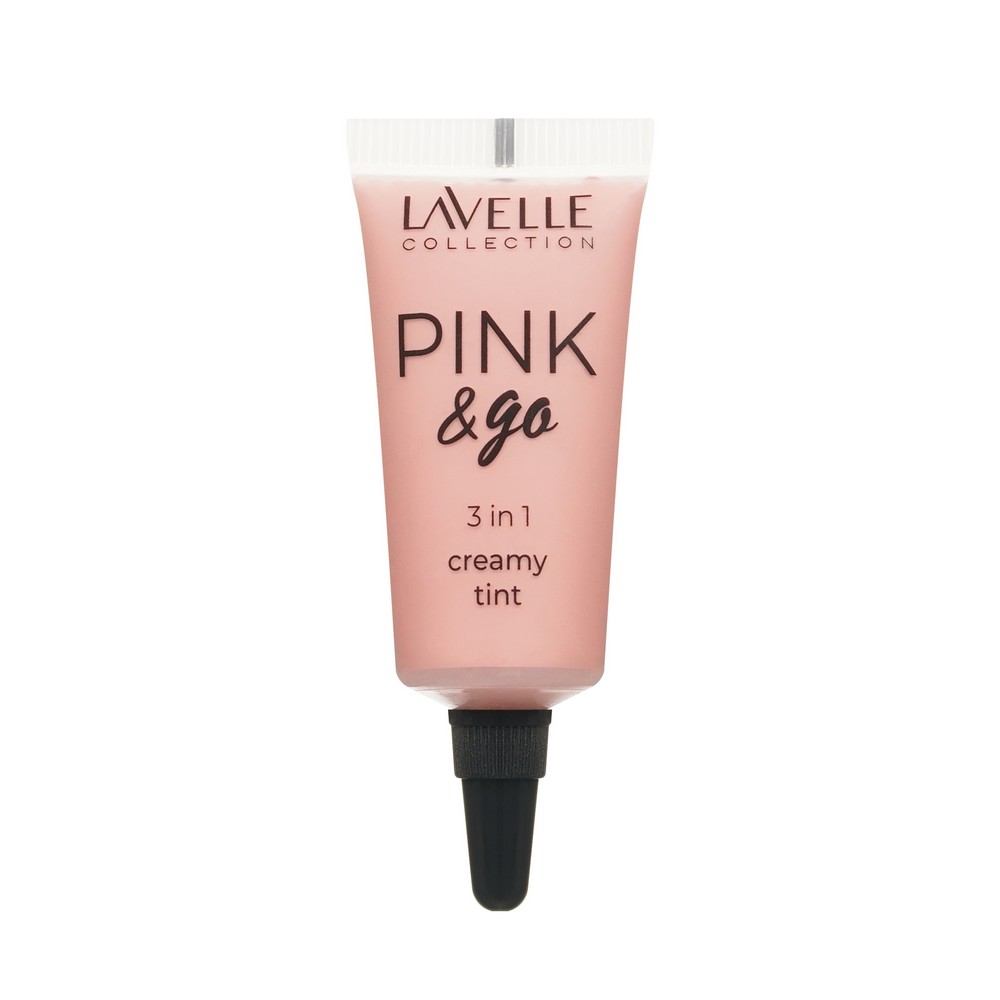 Кремовый тинт для лица и губ Lavelle Pink & Go 3 in 1 01 7мл. Фото 2.