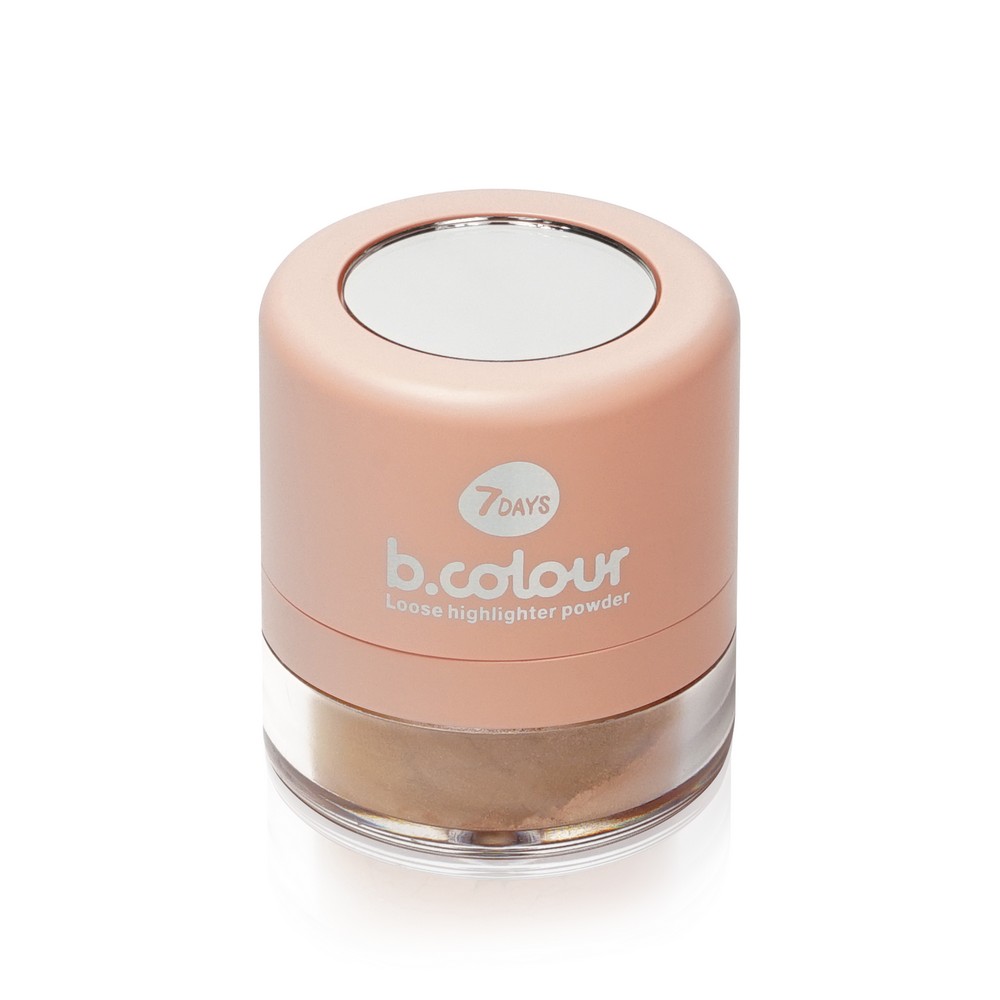 Хайлайтер для лица и тела 7 days b.colour 01 , Brightest Star , 2,5г. Фото 2.