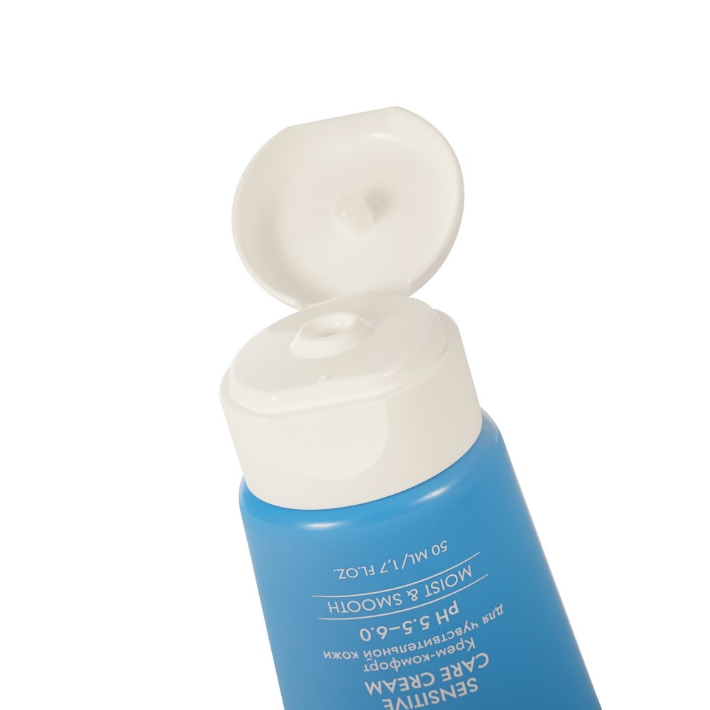 Смягчающий , успокаивающий крем - комфорт для чувствительной кожи лица Skinphoria Sensitive Care Cream 50мл. Фото 5.