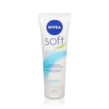 Увлажняющий крем NIVEA Soft интенсивный для лица , рук и тела 75мл.