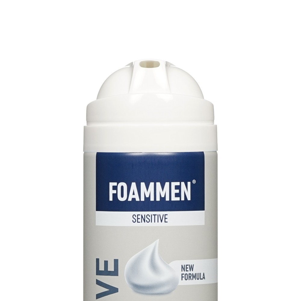 Пена для бритья для чувствительной кожи Foammen Pro Sensitive " Защита + " 200мл. Фото 3.