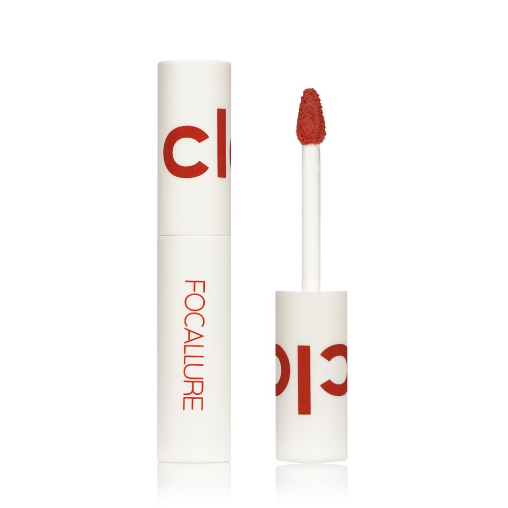 Суперстойкая жидкая помада для губ Focallure Clay Pillowy Soft Liquid Lipstick 203 2г Вид№6