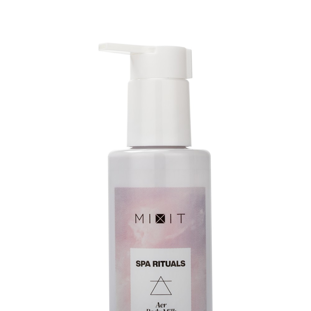 Тонизирующее молочко для тела Mixit Spa Rituals " Aer " с экстрактом орхидеи и готу колы 200мл. Фото 3.