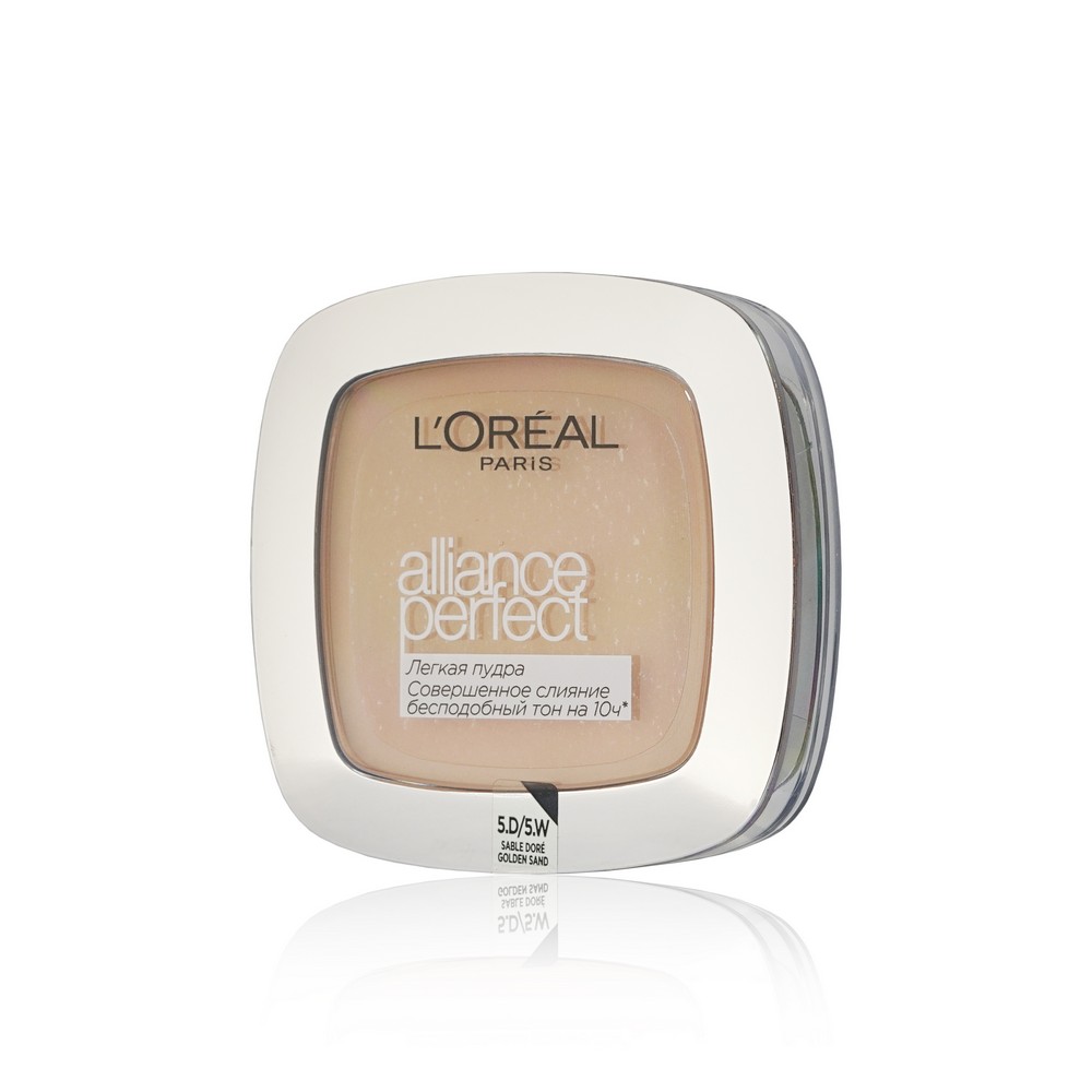 Пудра L'Oreal Paris Alliance Perfect тающая для лица D5 9г. Фото 1.