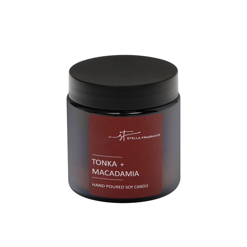 Свеча ароматическая Aroma Harmony Stella Fragrance " Tonka macadamia " 90г. Фото 3.