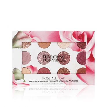 Палетка теней для век Physician's Formula Rose All Play Eyeshadow Bouquet 12 оттенков Rose 13,7г.