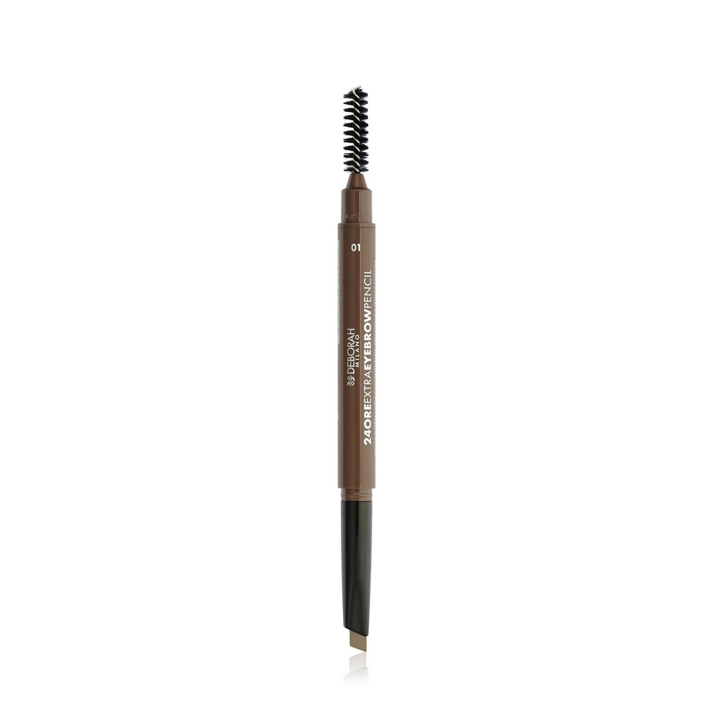 Стойкий карандаш для бровей DEBORAH Milano 24ORE Extra Eyebrow Pencil 01 0,22г. Фото 2.