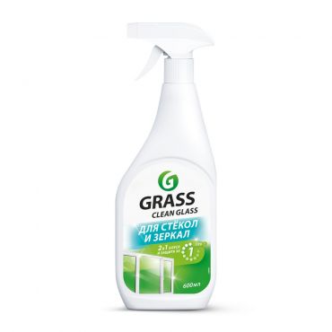 Средство для мытья стекол , окон , пластика и зеркал Grass Clean Glass 600мл.