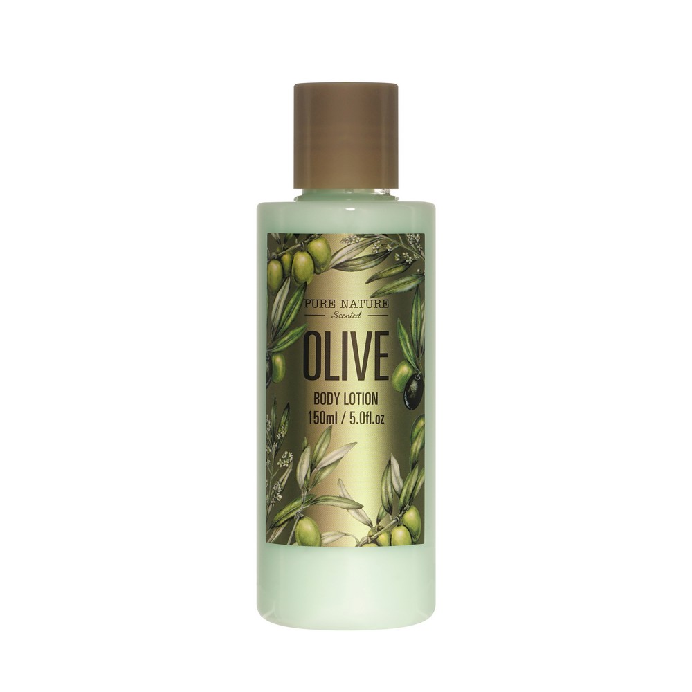 Женский подарочный набор Pure Nature Olive ( гель для душа 150мл + пена для ванны 150мл + лосьон для тела 60мл соль для ванны 100г + мыло твердое 50г ) в ассортименте. Фото 6.