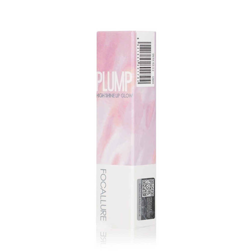 Блеск для губ Focallure Plump High Shine Lip Glow 03 2,5г. Фото 3.