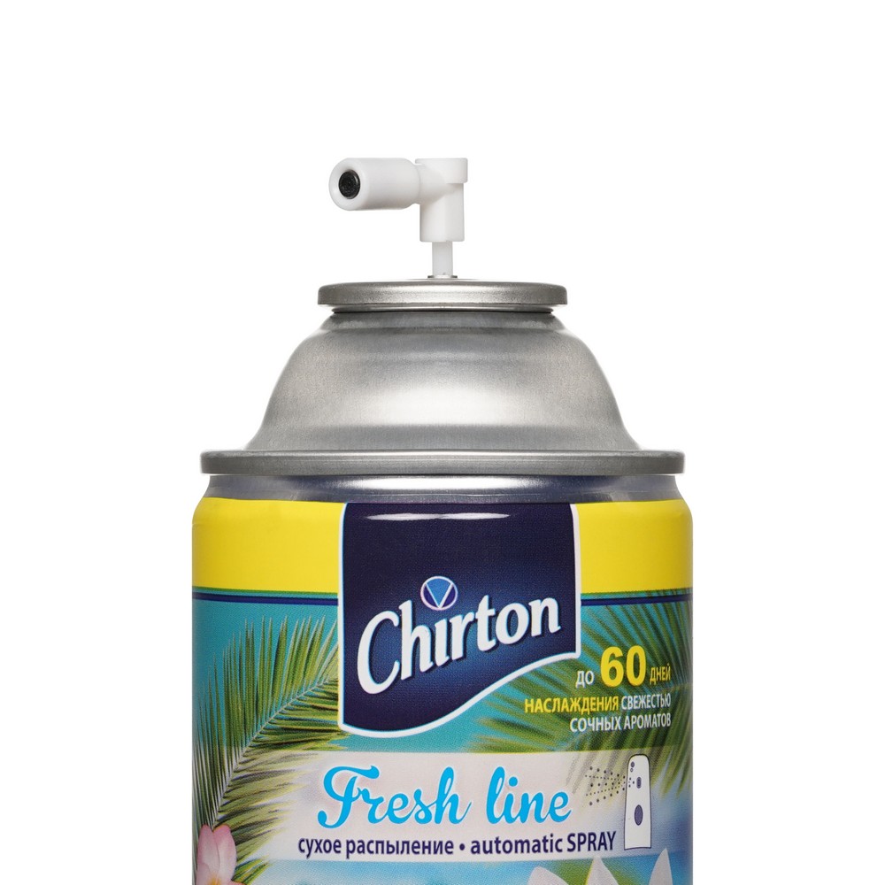 Освежитель воздуха Chirton Fresh line запасной блок " Лазурный берег " 250мл. Фото 3.