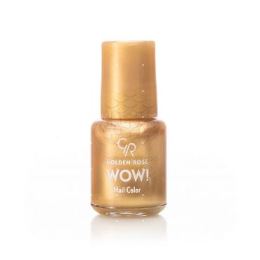 Лак для ногтей Golden Rose Wow! 42 Золотой 6мл.