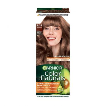 Крем - краска Garnier Color Naturals стойкая для волос 6.25 Шоколад.