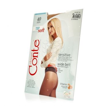 Женские колготки Conte Top Soft 40den Natural 4 размер.