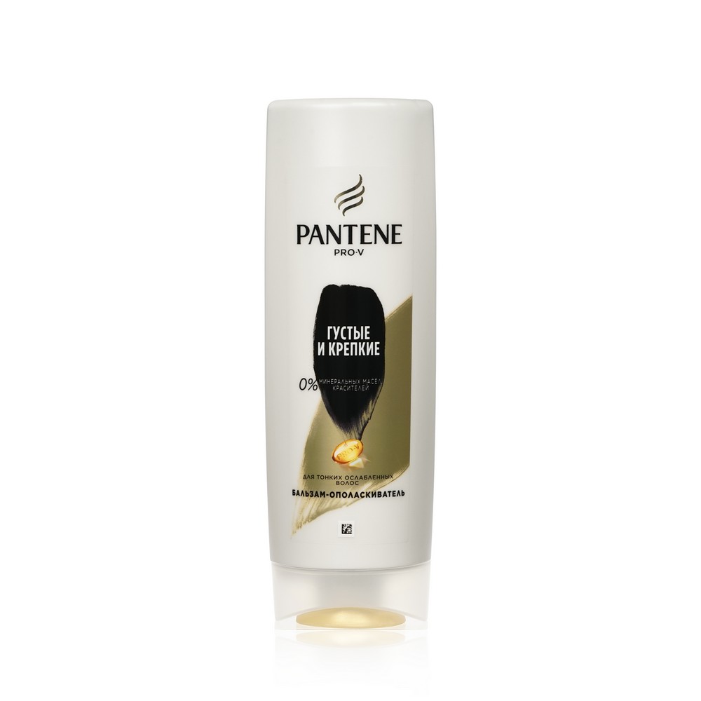 Бальзам - ополаскиватель для тонких и ослабленных волос Pantene Pro-V Густые и крепкие 360мл. Фото 1.