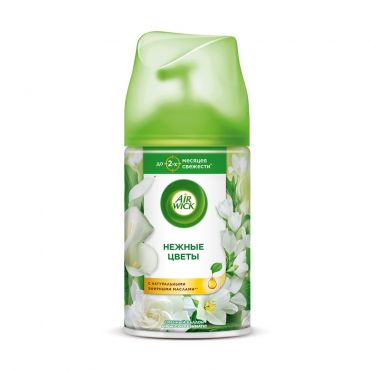Освежитель воздуха Air wick Freshmatic " Нежные цветы " автоматический сменный баллон 250мл.