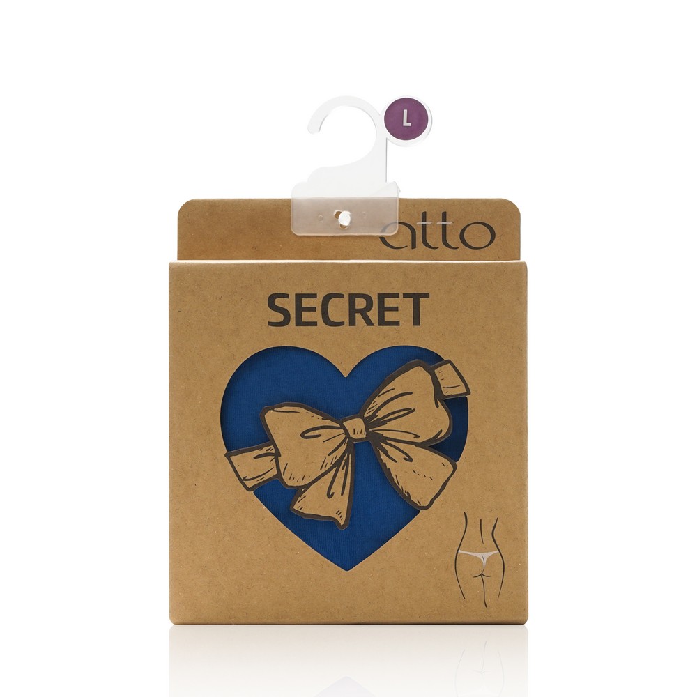 Женские трусы - стринги Atto Secret , Васильковый , L. Фото 1.
