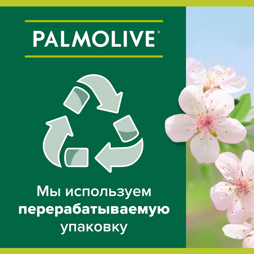 Туалетное мыло Palmolive Натурэль " Нежность и комфорт " с экстрактом цветка вишни 90г. Фото 11.