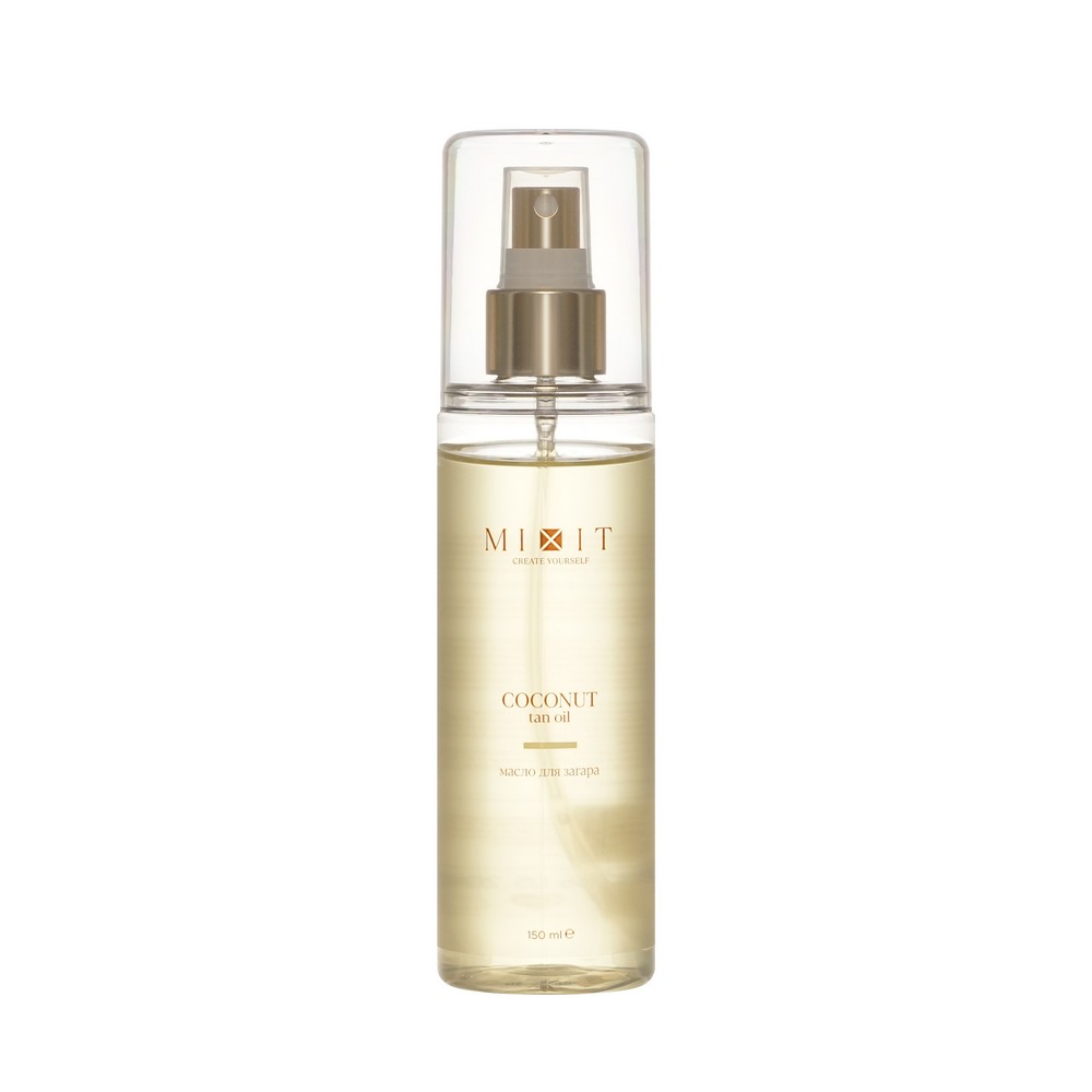 Масло для загара Mixit Coconut tan oil 150мл. Фото 1.