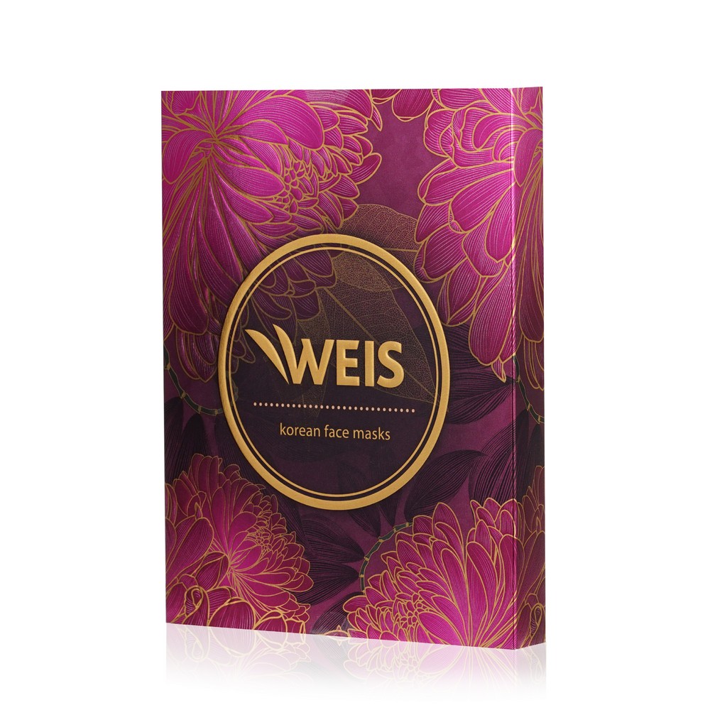 Женский подарочный набор WEIS ( маска для лица с коэнзимом Q10 23г + маска для лица с коллагеном 23г + маска для лица с экстрактом алоэ 23г ). Фото 3.