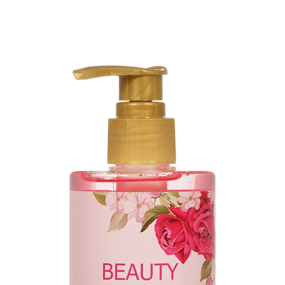 Женский подарочный набор Beauty In Bloom Classic Rose ( гель для душа 200мл + лосьон для тела 200мл ). Фото 9.