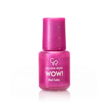 Лак для ногтей Golden Rose Wow! 25 Розовый 6мл.