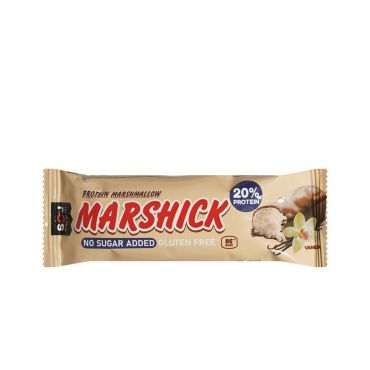 Батончик протеиновый с ароматом ванили в молочном шоколаде без сахара SOJ Marshick 30г.